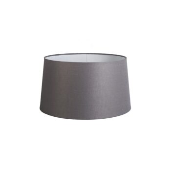 Tienidlo na lampu z ľanu tmavosivá 45 cm