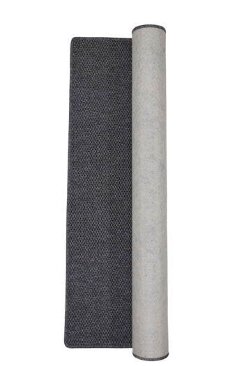 Timzo, Behúň na mieru Nature antracit, šíre 70 cm, šedá, chodba / predsieň