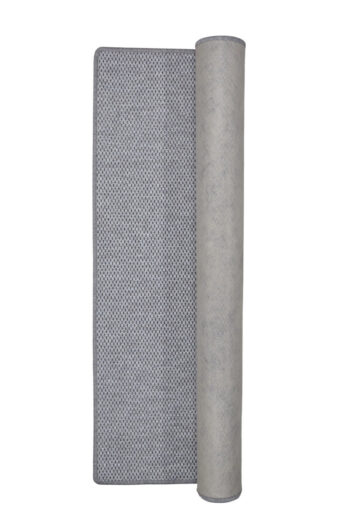 Timzo, Behúň na mieru Nature platina, šíre 70 cm, šedá, chodba / predsieň