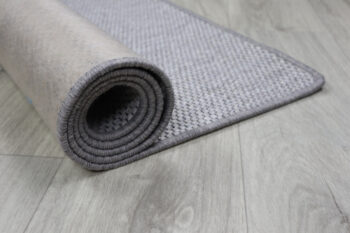 Timzo, Behúň na mieru Nature platina, šíre 70 cm, šedá, chodba / predsieň