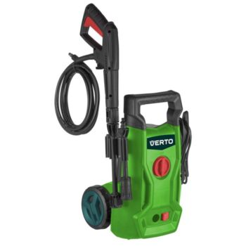 Tlakový čistič s výkonom 1400W je robustný a spoľahlivý tlakový čistič s čerpadlom z hliníkovej zliatiny. Umožňuje umývať aj veľmi znečistené povrchy pod tlakom 80 barov. Auto-stop systém zastaví chod motora v prípade výpadku vody. Príslušenstvo obsahuje: rukoväť pištole s násadou, tlakovú hadicu, nádobu na čistiaci prostriedok. Kolieska a pohodlná rukoväť umožňujú pohodlnú prepravu.