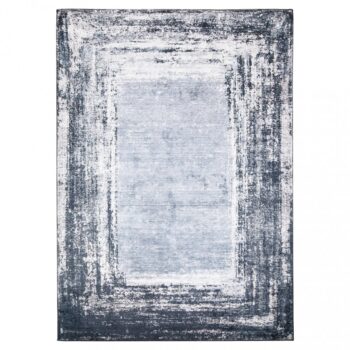 Tmavý trendový koberec s protišmykovou úpravou Šírka: 80 cm | Dĺžka: 150 cm