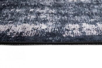 Tmavý trendový koberec s protišmykovou úpravou Šírka: 80 cm | Dĺžka: 150 cm