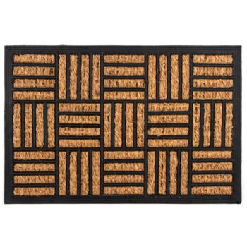 Trade Concept Kokosová rohožka Squares, 40 x 60 cm
