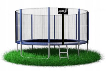 Trampolína pre deti 366 cm + ochranná sieť + schodíky 12FT