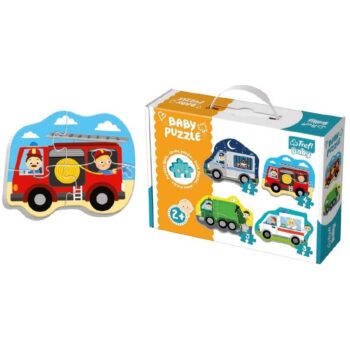 Trefl Baby Dopravné prostriedky 4v1