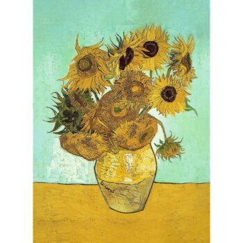 Trefl Drevené puzzle 200 - Slnečnica - Vincent van Gogh