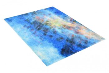 Trendový koberec s farebným abstraktným vzorom Šírka: 80 cm | Dĺžka: 150 cm