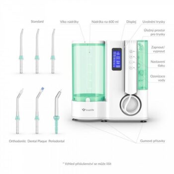 TrueLife Medzizubná sprcha AquaFloss Station O300 Ozone