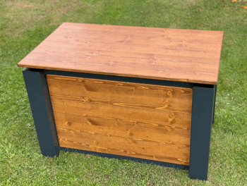 Truhla na drevo 140 cm x 60 cm x 60 cm