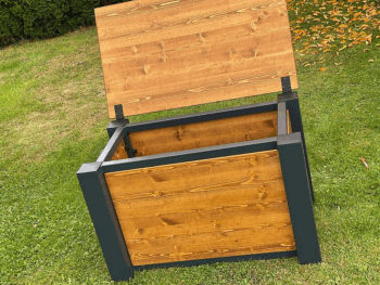 Truhla na drevo 140 cm x 60 cm x 60 cm