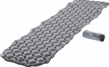 Turistická nafukovacia podložka 190 x 56 x 5,5 cm zelená