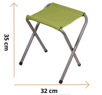 Turistická, rybárska skladacia stolička
