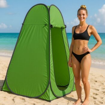 Turistický samorozkladací stan - prezliekaci modrá