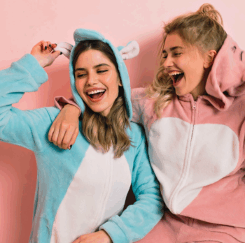 Tyrkysový kigurumi overal s motívom jednorožca veľkosť M