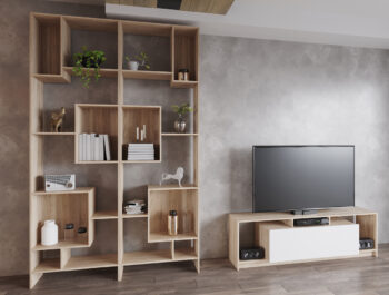 Zariaďte si obývačku s moderným a funkčným TV stolíkom ULFET U1, ktorý je vzdušný a ponúka dostatok otvoreného aj uzavretého úložného priestoru na odloženie setoboxu, reprákov, či iných potrieb, ktoré chcete mať pri televízore po ruke. Vyrobený je z kvalitných materiálov a jeho krásne farebné…