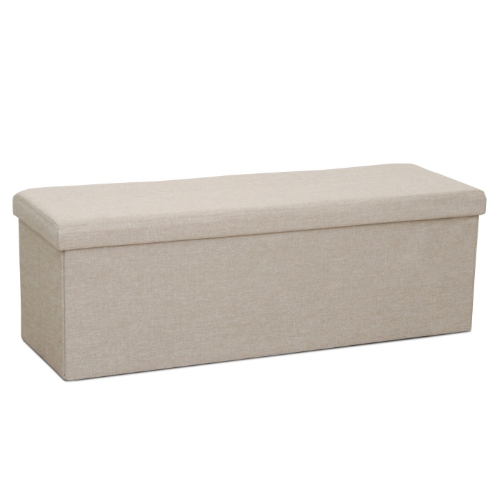 KONDELA Umina taburetka s úložným priestorom béžová Taburetka UMINA je univerzálny, praktický a veľmi jednoduchý pomocník, ktorý si určite nájde miesto vo vašej domácnosti. Vďaka možnosti zloženia ju ľahko schováte do skrine a ušetríte tak miesto. Ak ju budete chcieť znovu použiť, jej zloženie vám zaberie iba zopár sekúnd. Ďalšou prednosťou je…