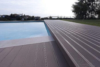 Ukončovacia lišta WPC UNVOC COEX sivá mat D002 50 × 50 × 2000 mm