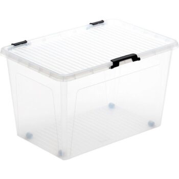Úložný box s vekom, 52 l