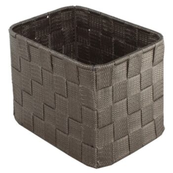 Úložný organizér do zásuvky Compactor TEX vysoký - 19 x 14 x 13 cm, Taupe (sivo-béžový)