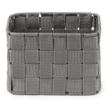 Úložný organizér do zásuvky Compactor TEX vysoký - 19 x 14 x 13 cm, sivý