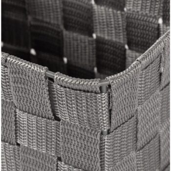 Úložný organizér do zásuvky Compactor TEX vysoký - 19 x 14 x 13 cm, sivý
