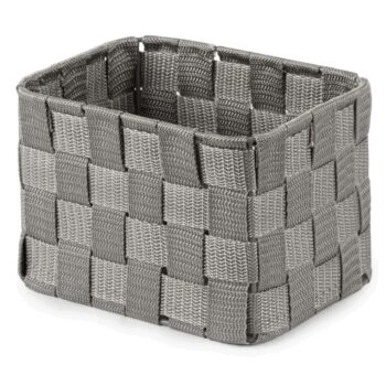 Úložný organizér do zásuvky Compactor TEX vysoký - 19 x 14 x 13 cm, sivý