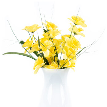 Umelá kvetina Narcis žltá, 40 cm