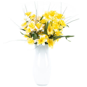 Umelá kvetina Narcis žltá, 40 cm