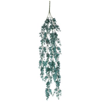 Umelý Eukalyptus previs, 15 x 70 x 16 cm, petrolejová