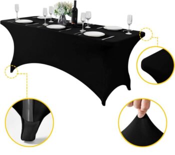 Univerzálny elastický obrus na cateringový stôl 240 cm