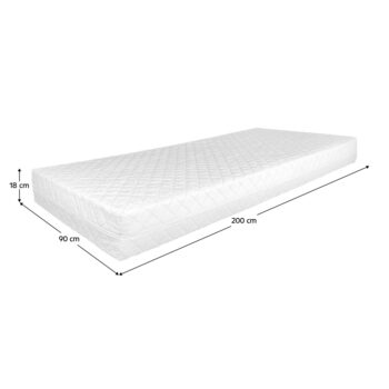 Objavte komfort a kvalitu s obojstranným penovým matracom Vacom 90x200 cm v elegantnej bielej farbe. Tento matrac od renomovanej značky KONDELA je ideálnym riešením pre tých, ktorí hľadajú spoľahlivý a pohodlný spánok. Vďaka svojej ortopedickej funkcii poskytuje optimálnu podporu chrbtice, čo…