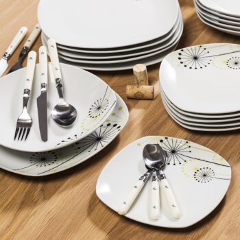 VANESA Jídelní souprava talířů z porcelánu 18dílná, MÄSER