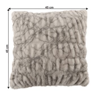 KONDELA Vanke Typ 3 vankúš 45x45 cm svetlosivá / vzor – Obrázok 2