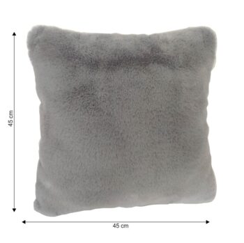 Zložte svoju hlávku na mäkučký vankúš RABITA TYP 9 NEW a nechajte všetky problémy a starosti. Rozmery vankúša sú (ŠxD): 45x45 cm. Vankúš je vyrobený z kvalitného 100% polyesterového vlákna. Výška vlasu je 1,7 cm a gramáž je 700g/m2. Je v jemnom svetlosivom prevedení. Dozdobte Vašu posteľ či pohovku…