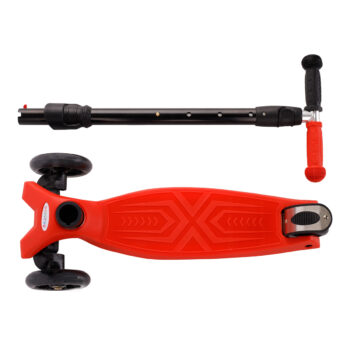 Predstavujeme vám detskú kolobežku s osvetlením Vaola Typ 2 v atraktívnej červeno-čiernej kombinácii, ktorá je ideálnym spoločníkom pre deti vo veku od 6 do 12 rokov. Táto moderná kolobežka značky KONDELA je navrhnutá tak, aby poskytovala nielen zábavu, ale aj bezpečnosť a komfort pri jazde.…