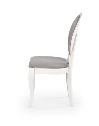 Dokonalým štýlovým doplnkom, ktorý skvele zapadne do Vašej elegantnej kuchyne či jedálne, sa stane jedálenská stolička VELO. Jedinečnosť a originálnosť jej dodáva okrúhle mäkké operadlo. Jemne tvarované nožičky stoličky zabezpečujú jej stabilitu a dodávajú jej šmrnc. Sedacia aj opierková časť sú…
