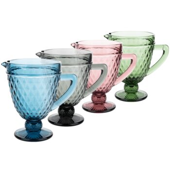 KONDELA Veritas džbán na vodu 1150 ml sivá – Obrázok 5