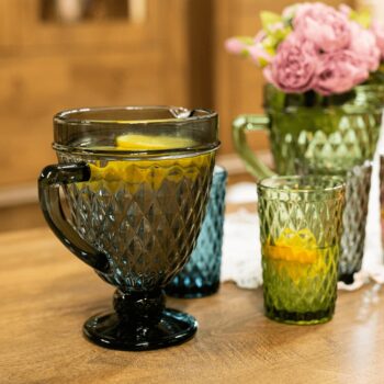 KONDELA Veritas džbán na vodu 1150 ml sivá – Obrázok 8