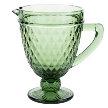 Džbán na vodu Veritas s objemom 1150 ml je elegantným a praktickým doplnkom do každej domácnosti. Tento moderný džbán, vyrobený z kvalitného skla, sa stane neoddeliteľnou súčasťou vášho stolovania. Jeho jednoduchý a čistý dizajn v sivej farbe dodáva interiéru sofistikovaný vzhľad.