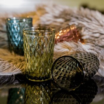 KONDELA Veritas Typ 1 pohár na vodu (4 ks) 350 ml kombinácia farieb – Obrázok 11