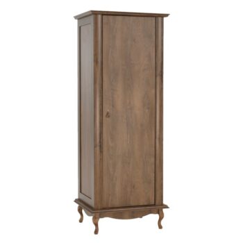 Jedným z komponentov nádherného sektorového nábytku je šatníková skriňa VILAR DA3. Jej rozmery sú (ŠxHxV): 75x57x196 cm, výška spodného priestoru od podlahy je 15 cm. Stabilitu jej dávajú pevné drevené nohy a o otváranie sa postará dizajnová kovová úchytka. Skriňa ponúka úložný priestor v podobe…