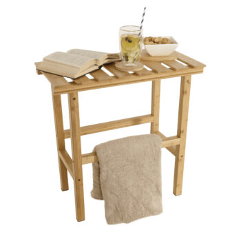 Drevený príručný stolík k vírivke Vireo Typ 2 v prírodnom prevedení je ideálnym doplnkom pre váš interiér. Tento moderný stolík, vyrobený z lakovaného bambusu, ponúka nielen estetický vzhľad, ale aj praktickosť. S rozmermi 60 cm na šírku, 60 cm na výšku a hĺbkou 30 cm sa ľahko zmestí do rôznych…