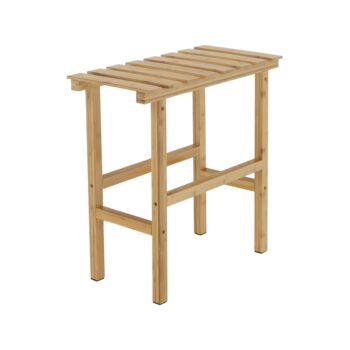 Drevený príručný stolík k vírivke Vireo Typ 2 v prírodnom prevedení je ideálnym doplnkom pre váš interiér. Tento moderný stolík, vyrobený z lakovaného bambusu, ponúka nielen estetický vzhľad, ale aj praktickosť. S rozmermi 60 cm na šírku, 60 cm na výšku a hĺbkou 30 cm sa ľahko zmestí do rôznych…