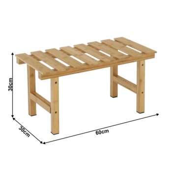 Drevený príručný stolík k vírivke Vireo Typ 4 v prírodnom prevedení je ideálnym doplnkom pre váš interiér. Tento moderný stolík od značky KONDELA je vyrobený z masívneho lakovaného bambusu, čo mu dodáva nielen estetický vzhľad, ale aj vysokú odolnosť a trvanlivosť. S rozmermi 60 cm na šírku, 30…