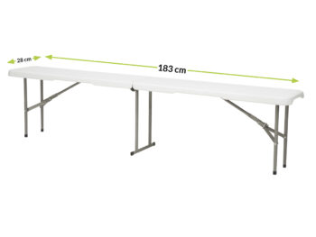 Záhradný cateringový skladací set VIVAS 1+2L 180x70 cm je ako stvorený pre záhradné pikniky a odštartovanie grilovacej sezóny. S radosťou Vám spríjemní chvíle s rodinou a priateľmi počas horúcich letných dní a večerov. Set pozostáva z jedného skladacieho stola s rozmermi (ŠxHxV): 180x70x74…