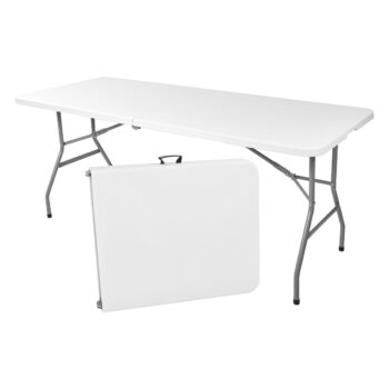 Záhradný cateringový skladací set VIVAS 1+8 180x70 cm je ako stvorený pre záhradné pikniky a odštartovanie grilovacej sezóny. S radosťou Vám spríjemní chvíle s rodinou a priateľmi počas horúcich letných dní a večerov. Set pozostáva z jedného skladacieho stola s rozmermi (ŠxHxV): 180x70x74 cm…
