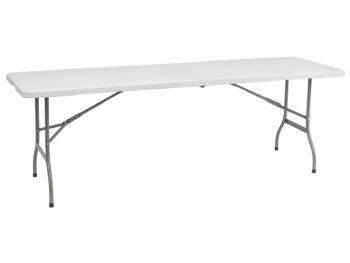 Cateringový skladací stôl VIVAS 244x75 cm je ako stvorený pre záhradné pikniky a odštartovanie grilovacej sezóny. S radosťou Vám spríjemní chvíle s rodinou a priateľmi počas horúcich letných dní a večerov. Jeho rozmery sú (ŠxHxV): 244x75x74 cm. Pracovná doska je vyrobená z kvalitného…