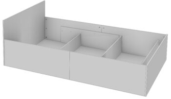 TEREZKA - Jednoduchosť a funkcie v dokonalej harmónii Predstavujeme TEREZKA - modernú váľandu, ktorá do vašej spálne vnesie nielen pohodlie, ale aj šik a praktickosť. Elegantná biela farba perfektne korešponduje s minimalistickým dizajnom a dodá vašej miestnosti svieži a vzdušný vzhľad.  Typ tovaru: Váľanda, jednolôžko  Materiál: LTD Rozmery: 68 x 107 x 205 cm Farba: Biela Vybavenie: Rošt v cene Počet osôb: Pre jedného Rozmer matraca: 100 x 200 cm  Vďaka integrovanému úložnému priestoru získate navyše miesto na uskladnenie svojich vecí a udržíte tak svoju spálňu v dokonalom poriadku. TEREZKA nie je len obyčajné jednolôžko, je to dokonalý spojenec pre tých, ktorí hľadajú štýl aj funkciu v jednom balení. Nenechajte si ujsť túto jedinečnú ponuku a objednajte si TEREZKA ešte dnes!