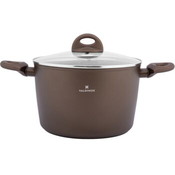 Valdinox Aurum Kastról s nepriľnavým povrchom s pokrievkou, 24 cm, 6 l